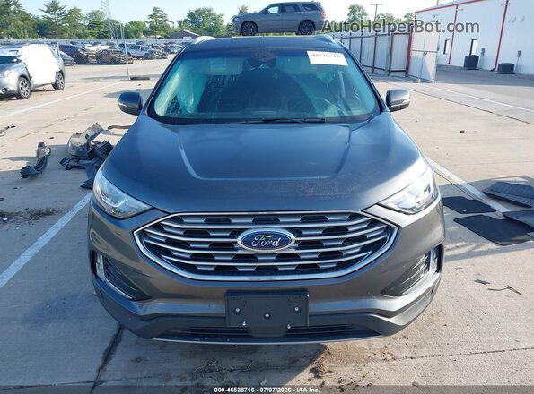 2FMPK3J94LBB13973 2020 FORD EDGE Gray უკანა სალონის ხედი