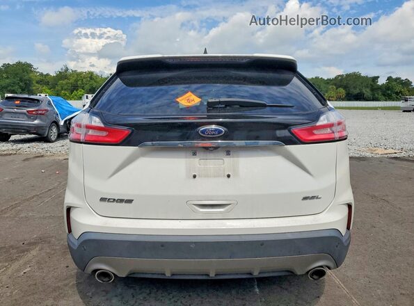 2FMPK3J94LBB53471 2020 FORD EDGE White Вид ззаду