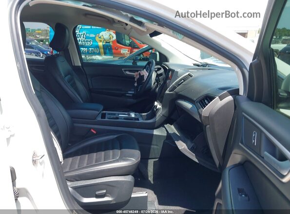 2FMPK3J94MBA65425 2021 FORD EDGE White Вид салону спереду