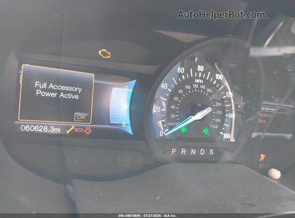 2FMPK3J95GBC23503 2016 FORD EDGE Gray უკანა სავარძლების ხედი
