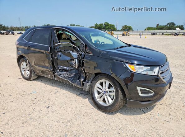 2FMPK3J95HBB42745 2017 FORD EDGE Black წინა მარჯვენა