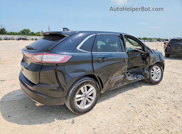 2FMPK3J95HBB42745 2017 FORD EDGE Black უკანა მარჯვენა