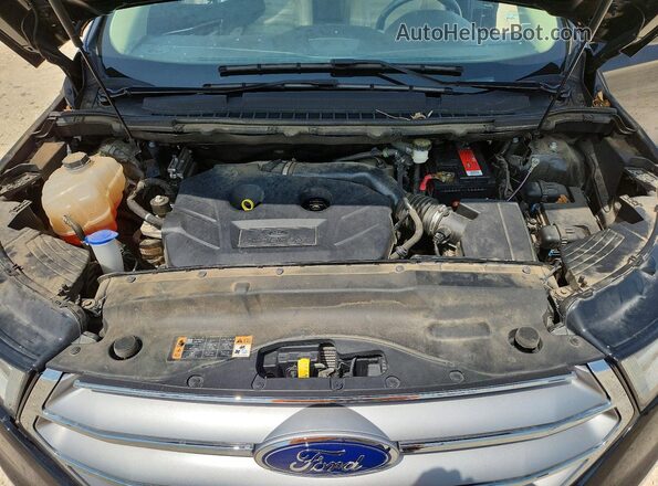 2FMPK3J95HBB42745 2017 FORD EDGE Black ძრავის განყოფილების ხედი