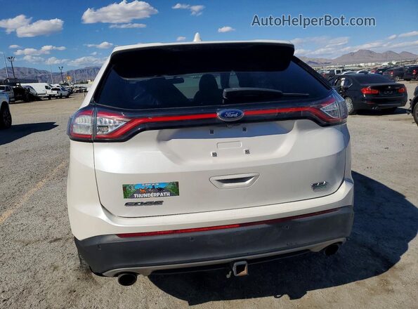 2FMPK3J95HBB94487 2017 FORD EDGE White Հետևի տեսք