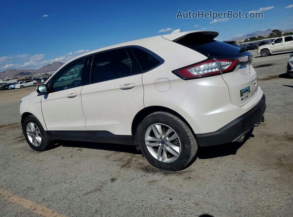 2FMPK3J95HBB94487 2017 FORD EDGE White Հետևի ձախ