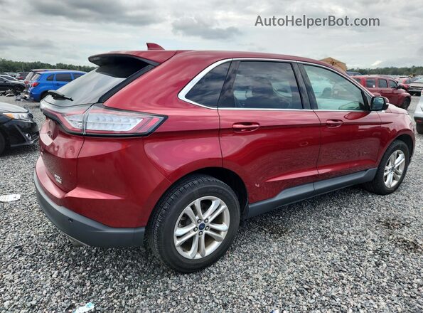 2FMPK3J95HBC41288 2017 FORD EDGE Red Rear right