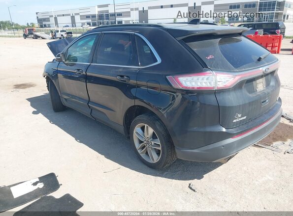 2FMPK3J95HBC44014 2017 FORD EDGE Black Հետևի ձախ