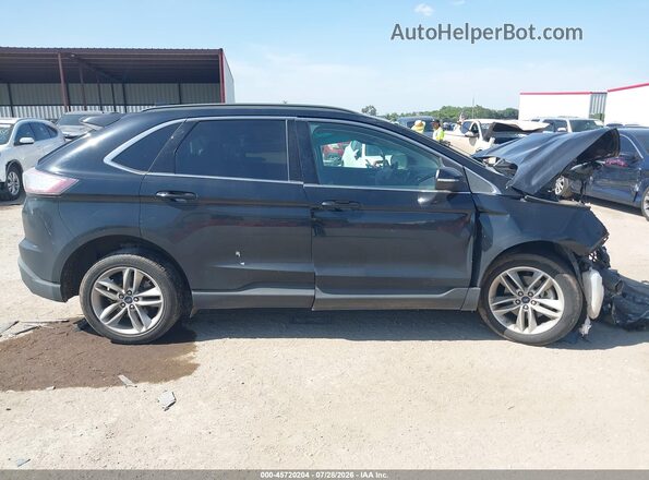 2FMPK3J95HBC44014 2017 FORD EDGE Black Սարքավորումների վահանակի տեսք