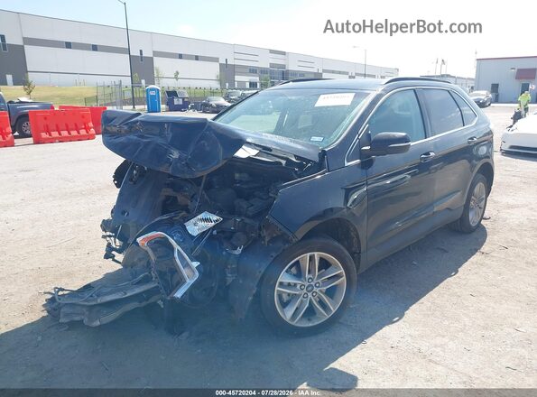 2FMPK3J95HBC44014 2017 FORD EDGE Black Դիմացի տեսք