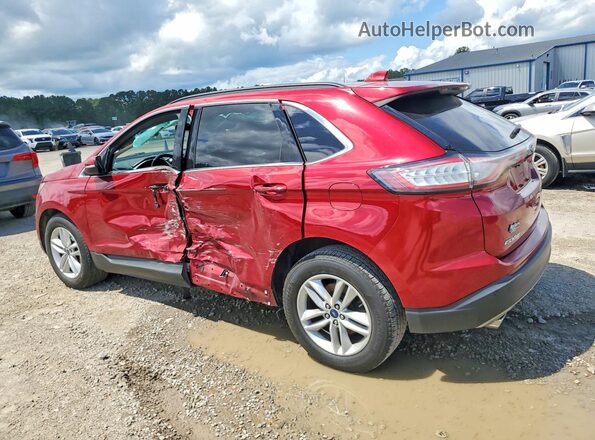 2FMPK3J95JBC53639 2018 FORD EDGE Red Задня ліва чверть