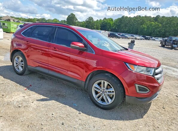 2FMPK3J95JBC53639 2018 FORD EDGE Red Передня права чверть