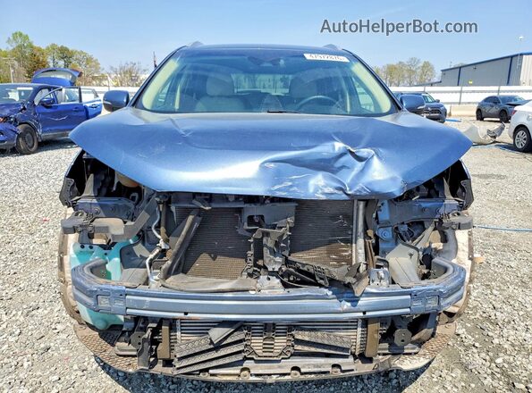 2FMPK3J95KBB08103 2019 FORD EDGE Blue Вид спереду