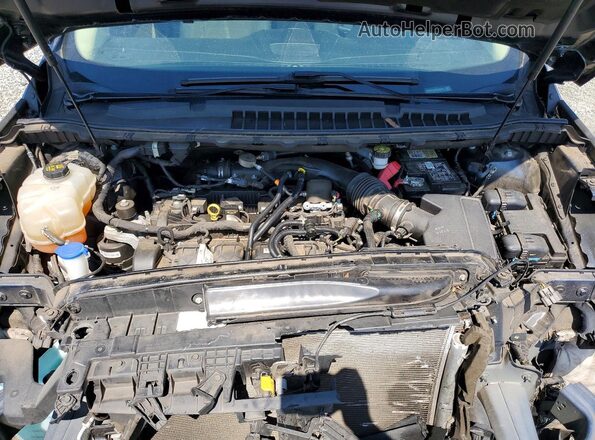 2FMPK3J95KBB08103 2019 FORD EDGE Blue Вид задньої частини салону