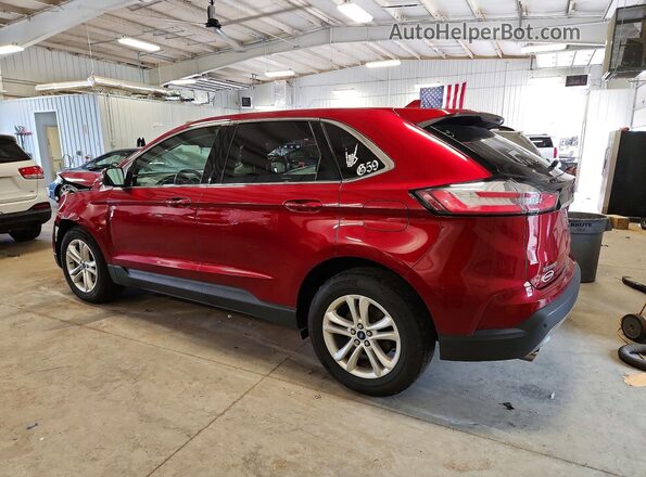 2FMPK3J95KBB60086 2019 FORD EDGE Red უკანა მარცხენა
