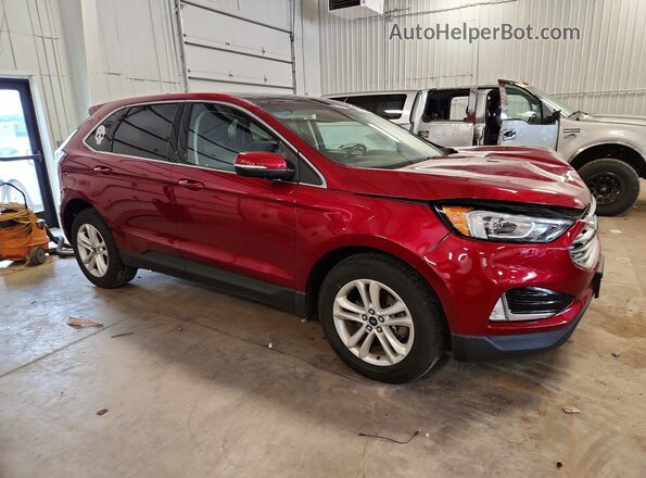 2FMPK3J95KBB60086 2019 FORD EDGE Red წინა მარჯვენა