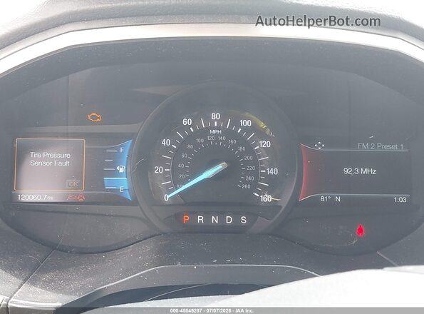 2FMPK3J95KBB81455 2019 FORD EDGE Серебряный Вид задних сидений