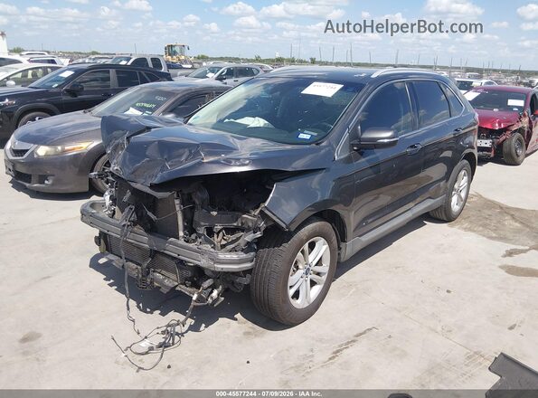 2FMPK3J95LBA45358 2020 FORD EDGE Black Առջևի ձախ երեք քառորդ տեսարան