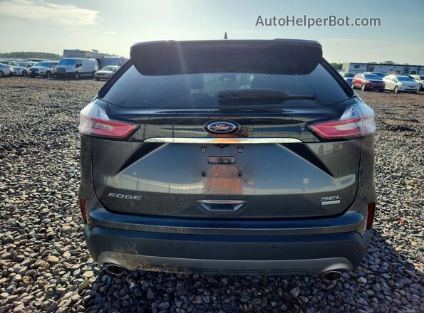 2FMPK3J95LBB03842 2020 FORD EDGE Gray Vista trasera