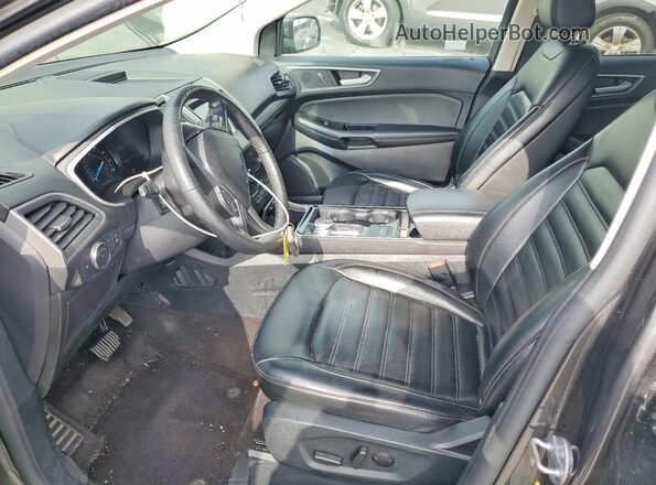 2FMPK3J95LBB18292 2020 FORD EDGE Gray Вид салону спереду