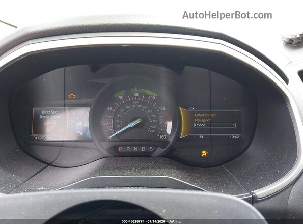 2FMPK3J95LBB49512 2020 FORD EDGE Белый Вид задних сидений