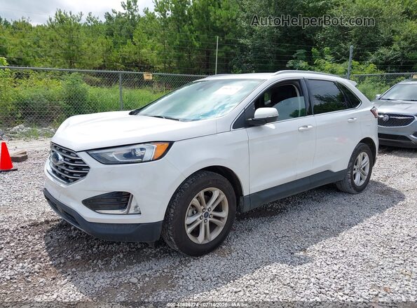 2FMPK3J95LBB49512 2020 FORD EDGE Белый Передняя левая четверть