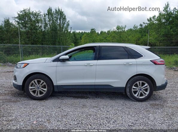 2FMPK3J95LBB49512 2020 FORD EDGE Белый Панорамный вид салона 360°