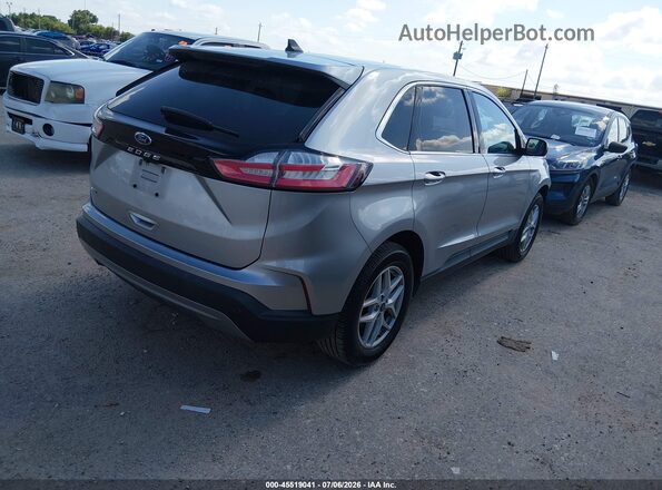 2FMPK3J95MBA21322 2021 FORD EDGE Серебряный Задняя правая четверть