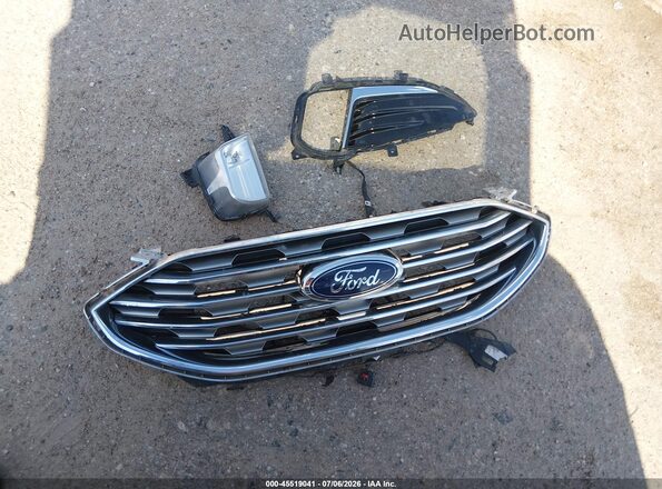 2FMPK3J95MBA21322 2021 FORD EDGE Серебряный Вид щитка приборов