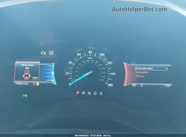 2FMPK3J96GBB29789 2016 FORD EDGE Gray Vista de los asientos traseros
