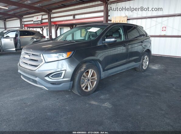 2FMPK3J96GBB29789 2016 FORD EDGE Gray Vista tres cuartos delantera izquierda