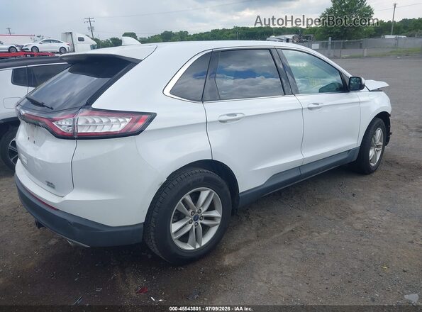 2FMPK3J96HBC32387 2017 FORD EDGE White Trasero derecho
