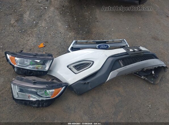 2FMPK3J96HBC32387 2017 FORD EDGE White Vista del cuadro de instrumentos