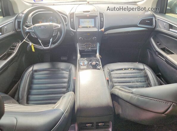 2FMPK3J96KBB93064 2019 FORD EDGE Gray Widok deski rozdzielczej