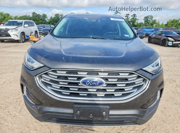 2FMPK3J96KBB93064 2019 FORD EDGE Gray Widok z przodu