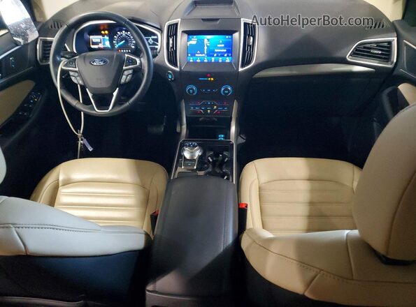 2FMPK3J96LBB06202 2020 FORD EDGE Black Առջևի վահանակի տեսք