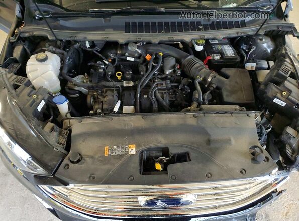 2FMPK3J96LBB06202 2020 FORD EDGE Black Սալոնի հետևի տեսք