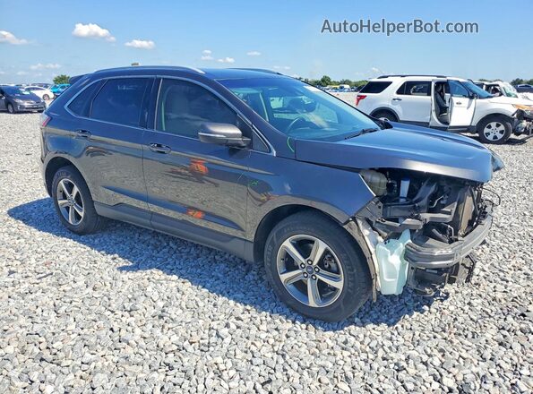 2FMPK3J96LBB15644 2020 FORD EDGE Charcoal Передня права чверть