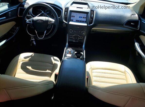 2FMPK3J96LBB15644 2020 FORD EDGE Charcoal Вид панелі приладів