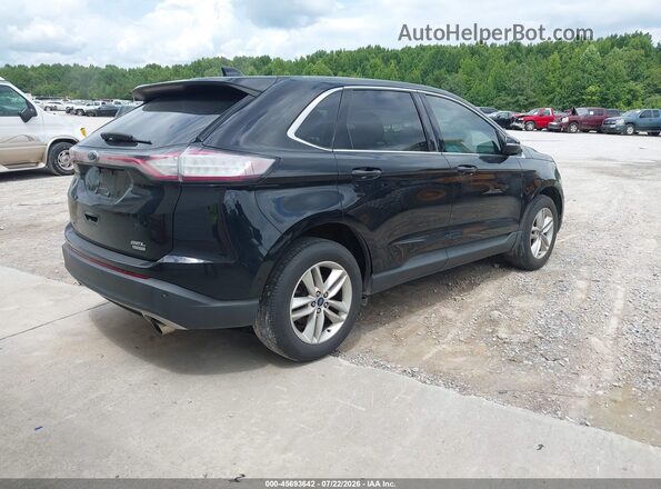 2FMPK3J97GBB09583 2016 FORD EDGE Черный Задняя правая четверть