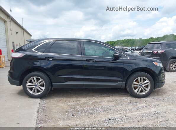 2FMPK3J97GBB09583 2016 FORD EDGE Черный Вид задней части салона