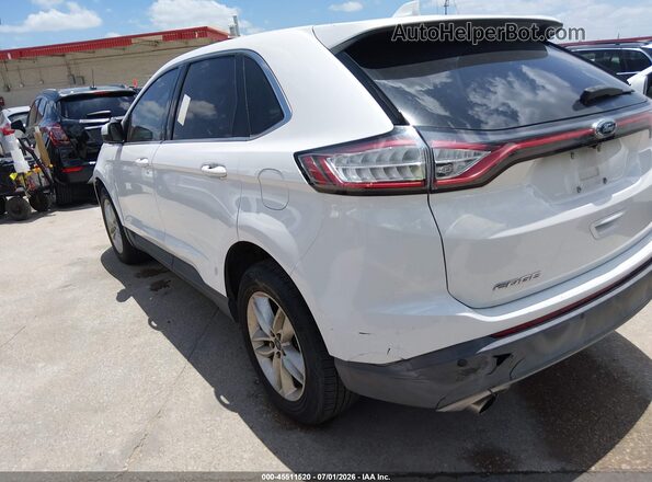2FMPK3J97GBC36737 2016 FORD EDGE Белый Задняя левая четверть