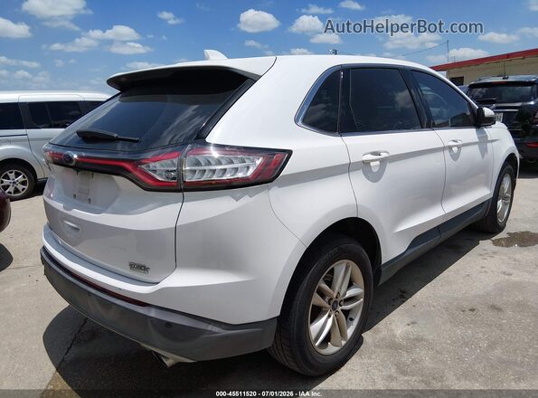 2FMPK3J97GBC36737 2016 FORD EDGE Белый Задняя правая четверть