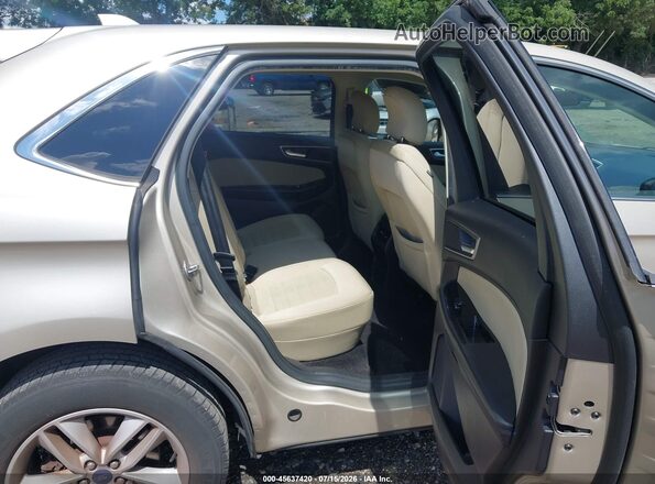 2FMPK3J97HBC07160 2017 FORD EDGE Beige Вид наклейки з VIN-кодом