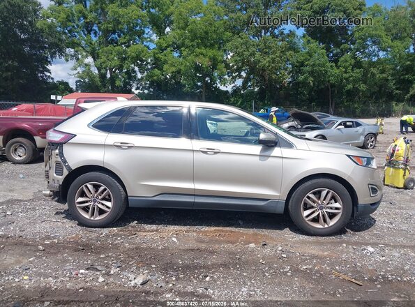 2FMPK3J97HBC07160 2017 FORD EDGE Beige Вид задньої частини салону