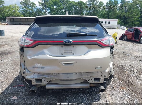 2FMPK3J97HBC07160 2017 FORD EDGE Beige 