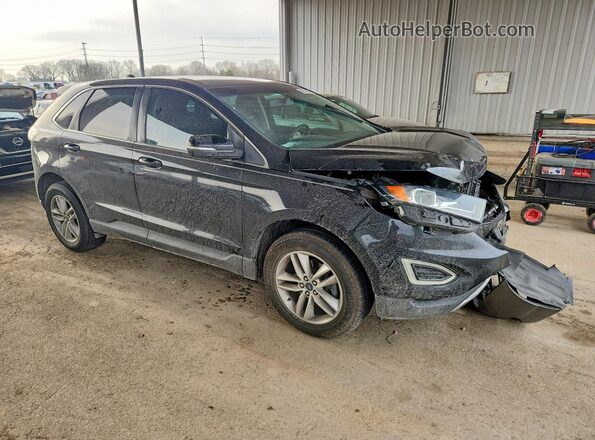 2FMPK3J97HBC41258 2017 FORD EDGE Black წინა მარჯვენა