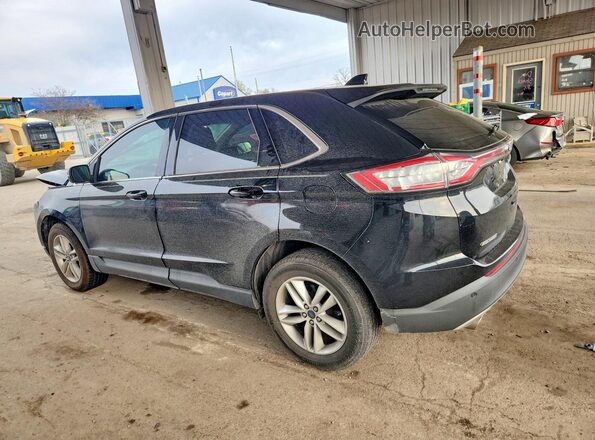 2FMPK3J97HBC41258 2017 FORD EDGE Black უკანა მარცხენა