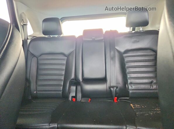 2FMPK3J97HBC41258 2017 FORD EDGE Black უკანა სავარძლების ხედი