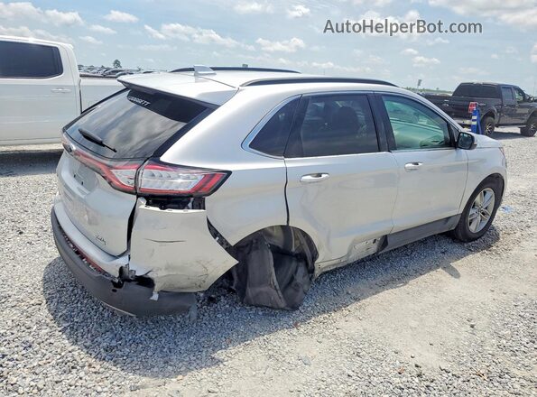 2FMPK3J97HBC63857 2017 FORD EDGE Silver Задня права чверть
