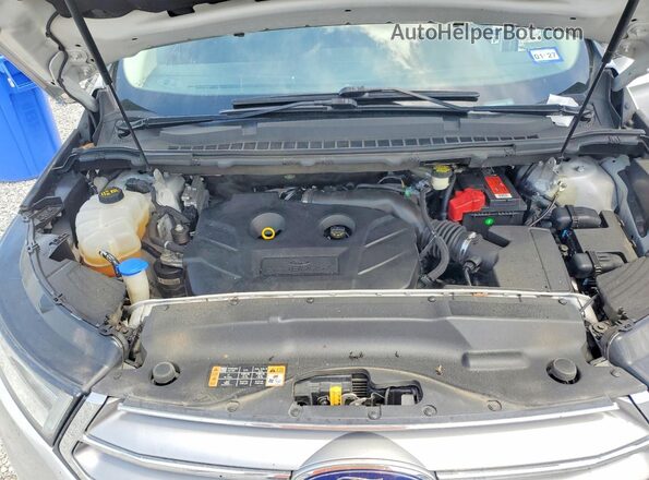 2FMPK3J97HBC63857 2017 FORD EDGE Silver Вид підкапотного простору
